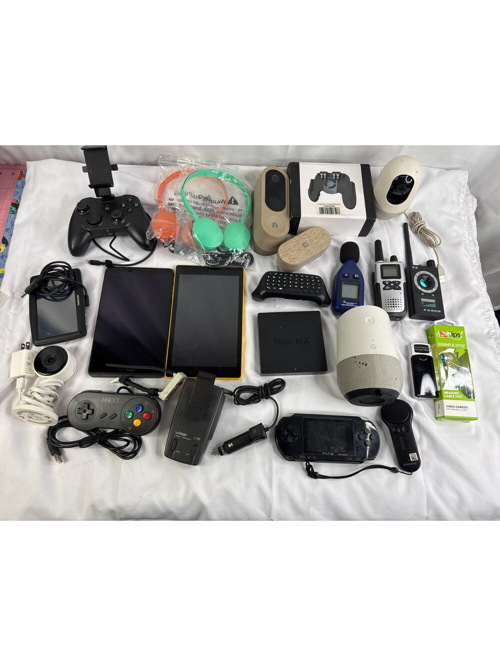 Junk Drawer Mixed Lot of Electronics Gadgets As-Is Used Untested Parts Repair
